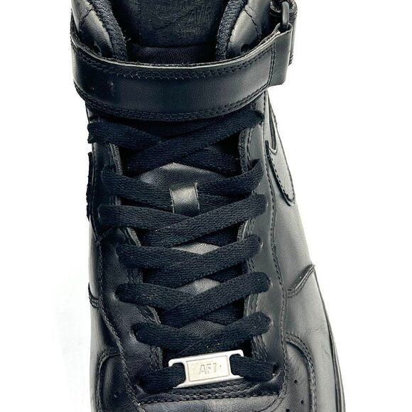 Nike Air Force 1 Mid '07 'Triple Black' - Picture 6 of 11